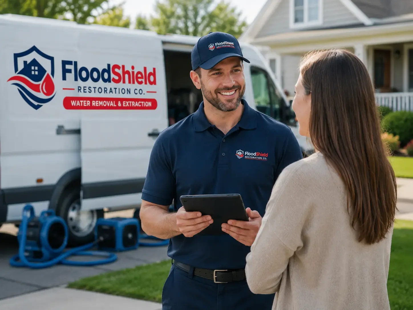 Storm-Related Flood Cleanup in Sawyer, MI