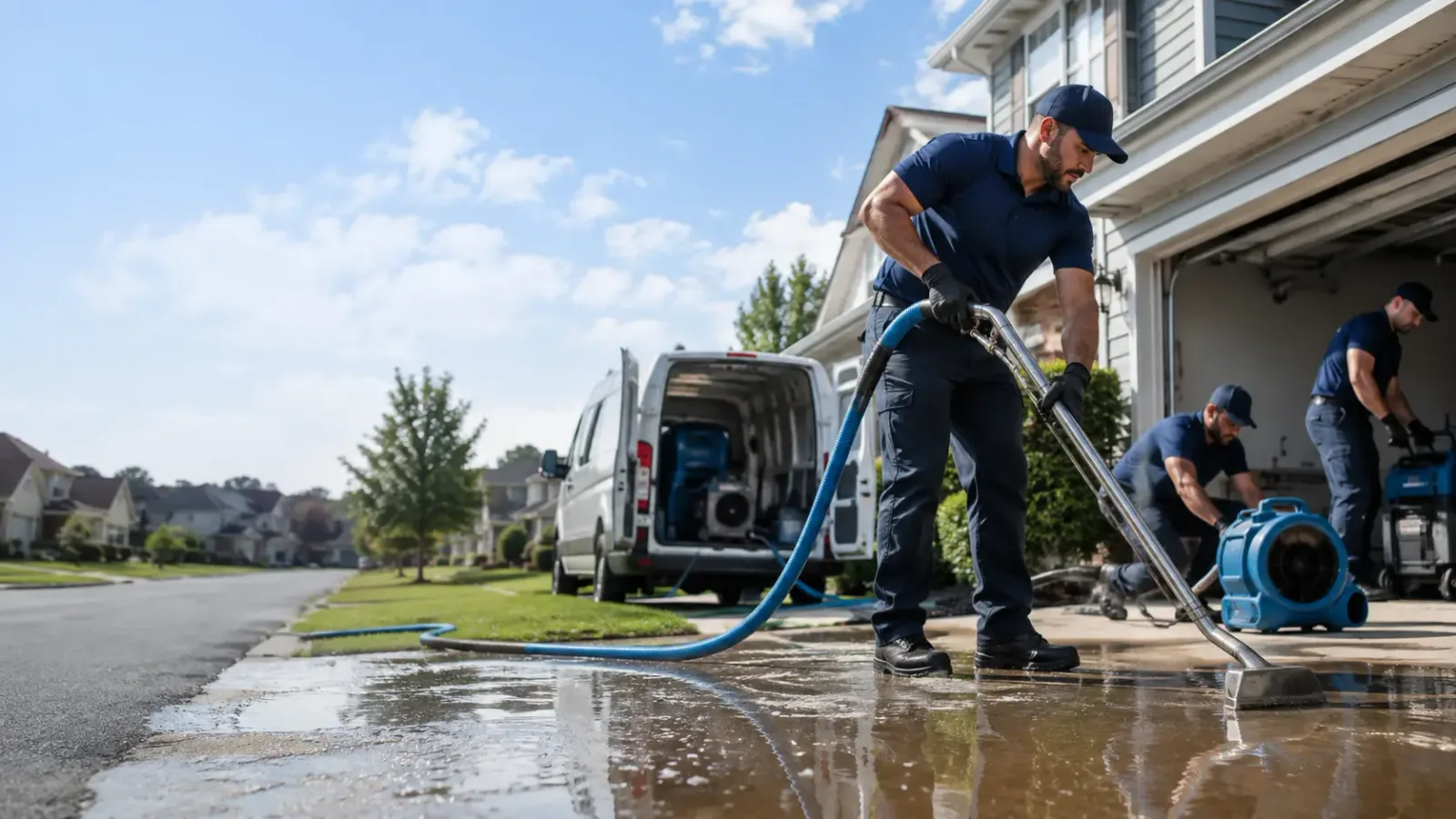 Storm-Related Flood Cleanup in Sawyer, MI